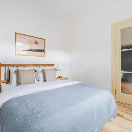 شقة Blueground Vinohrady View Nr Park Namesti Miru Prg-112 براغ